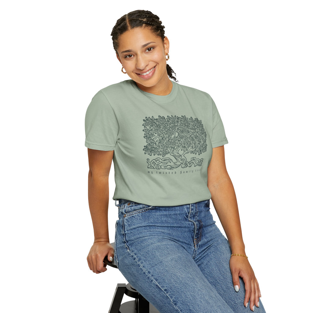 My Twisted Family Tree T-shirt | Genealogy Illustration
