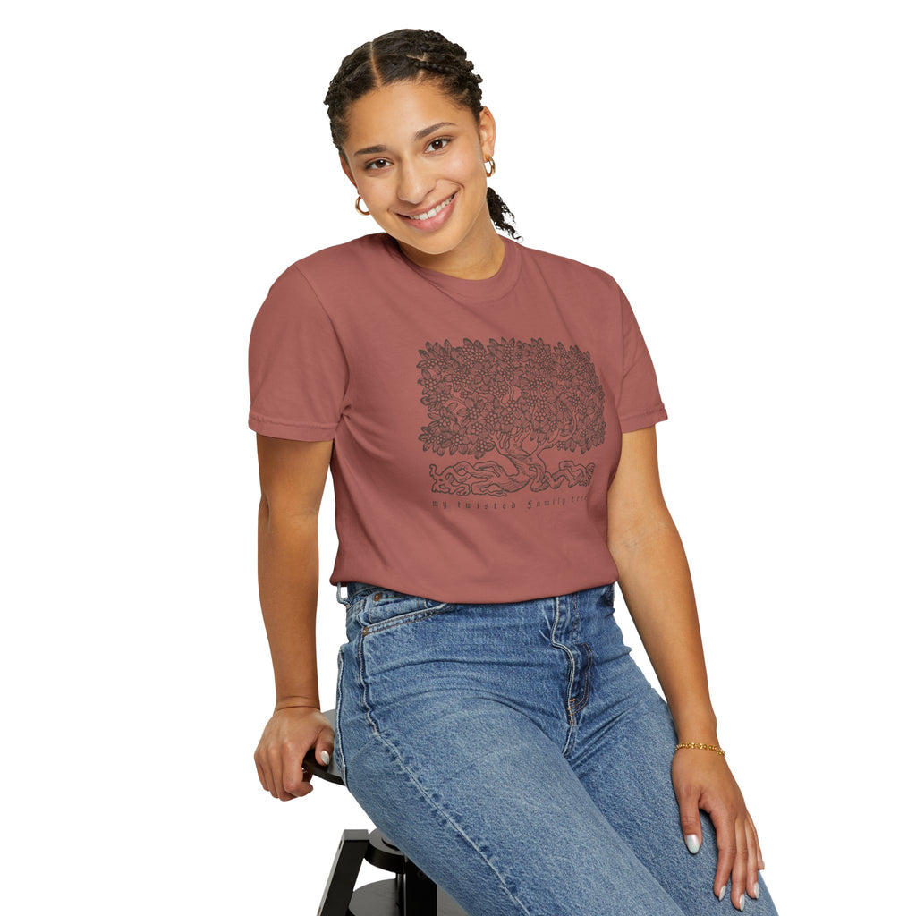 My Twisted Family Tree T-shirt | Genealogy Illustration