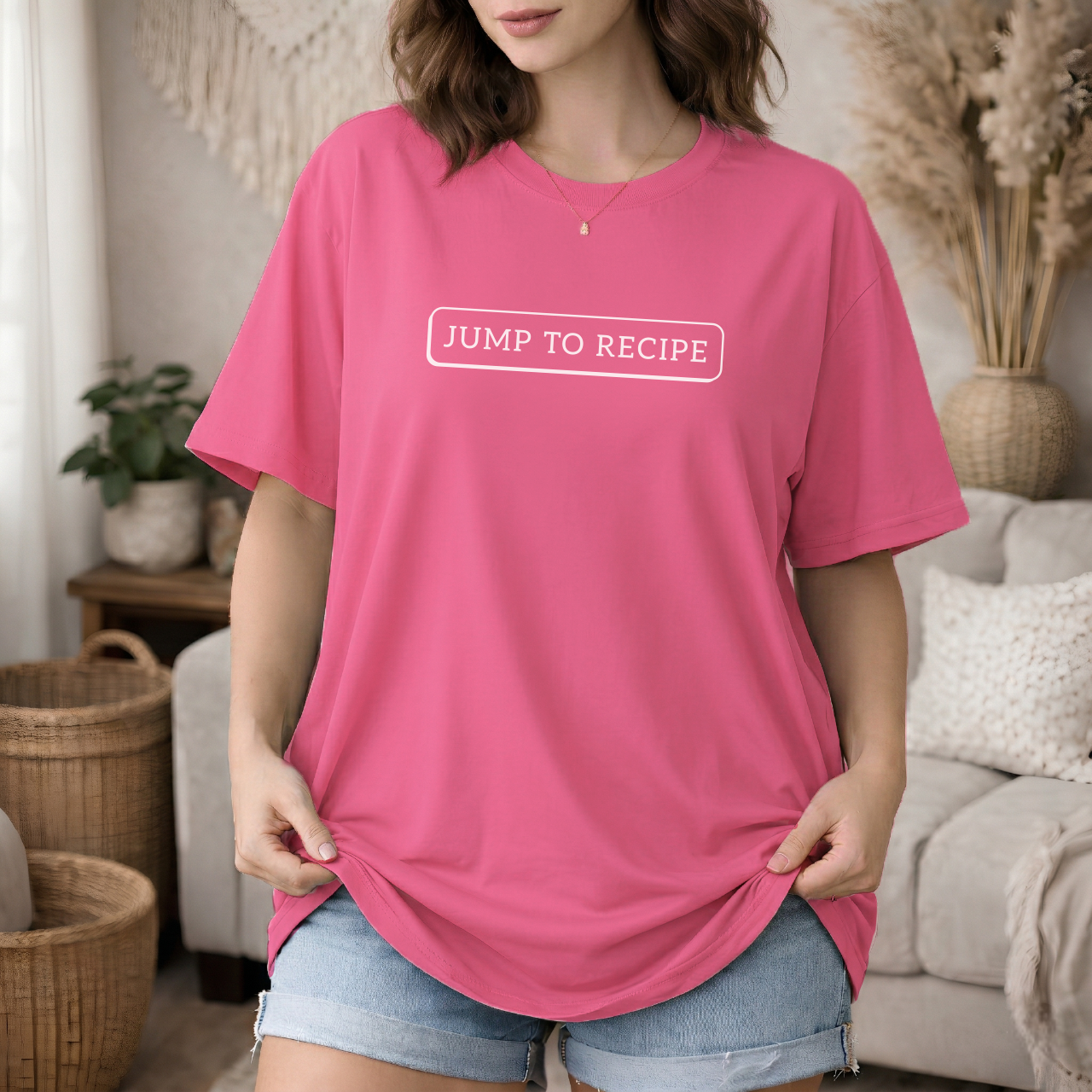 Jump to Recipe T-shirt | Baker, Internet Recipe Humor, SEO Joke