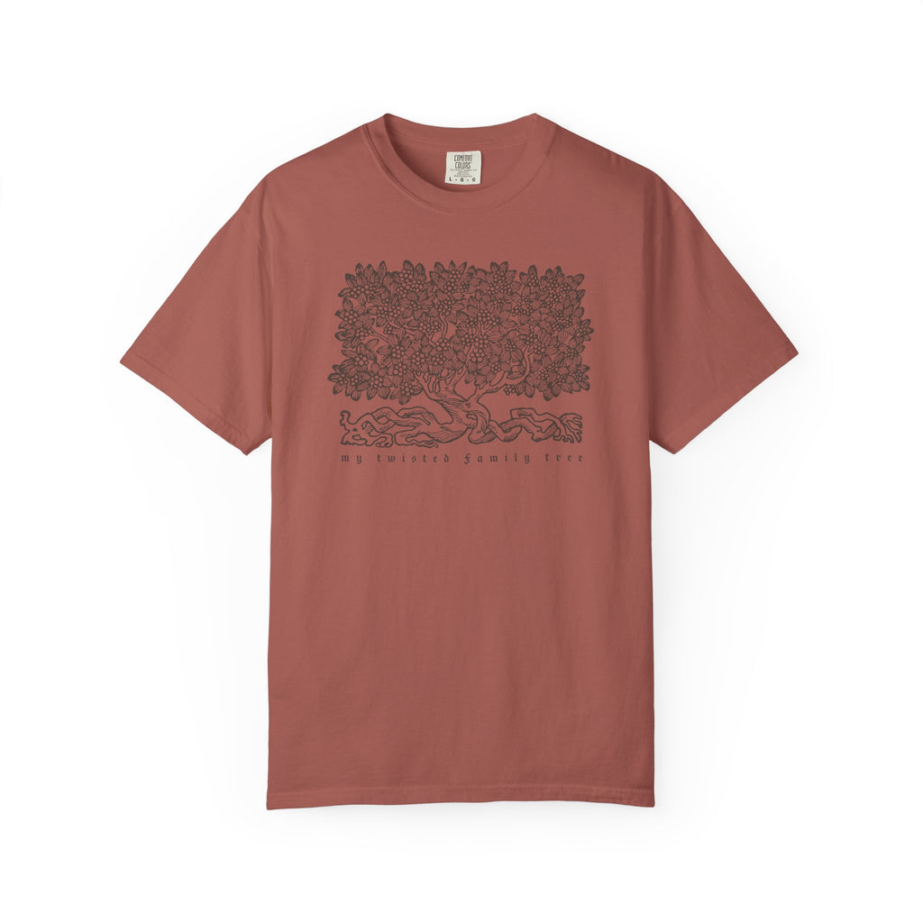 My Twisted Family Tree T-shirt | Genealogy Illustration