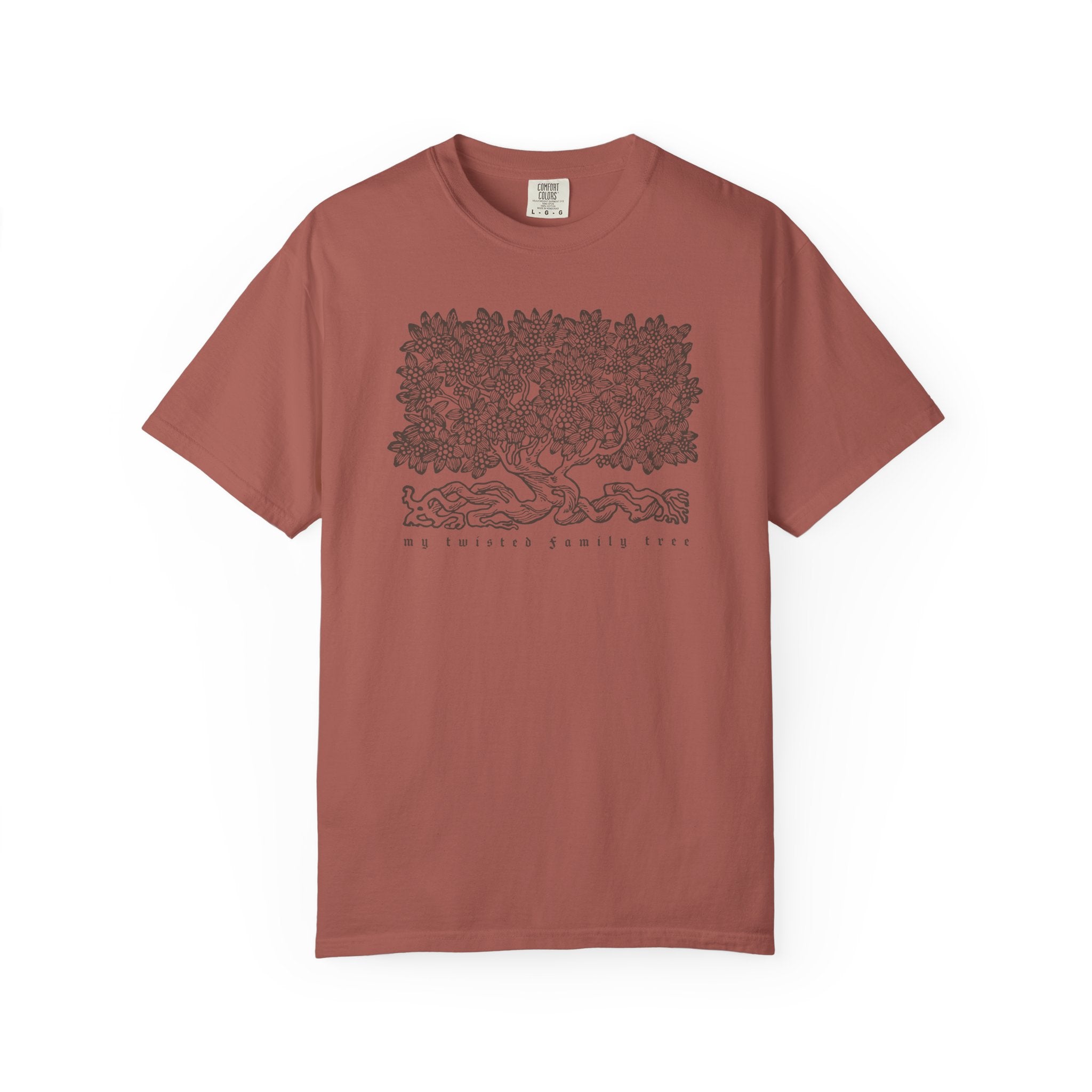 My Twisted Family Tree T-shirt | Genealogy Illustration