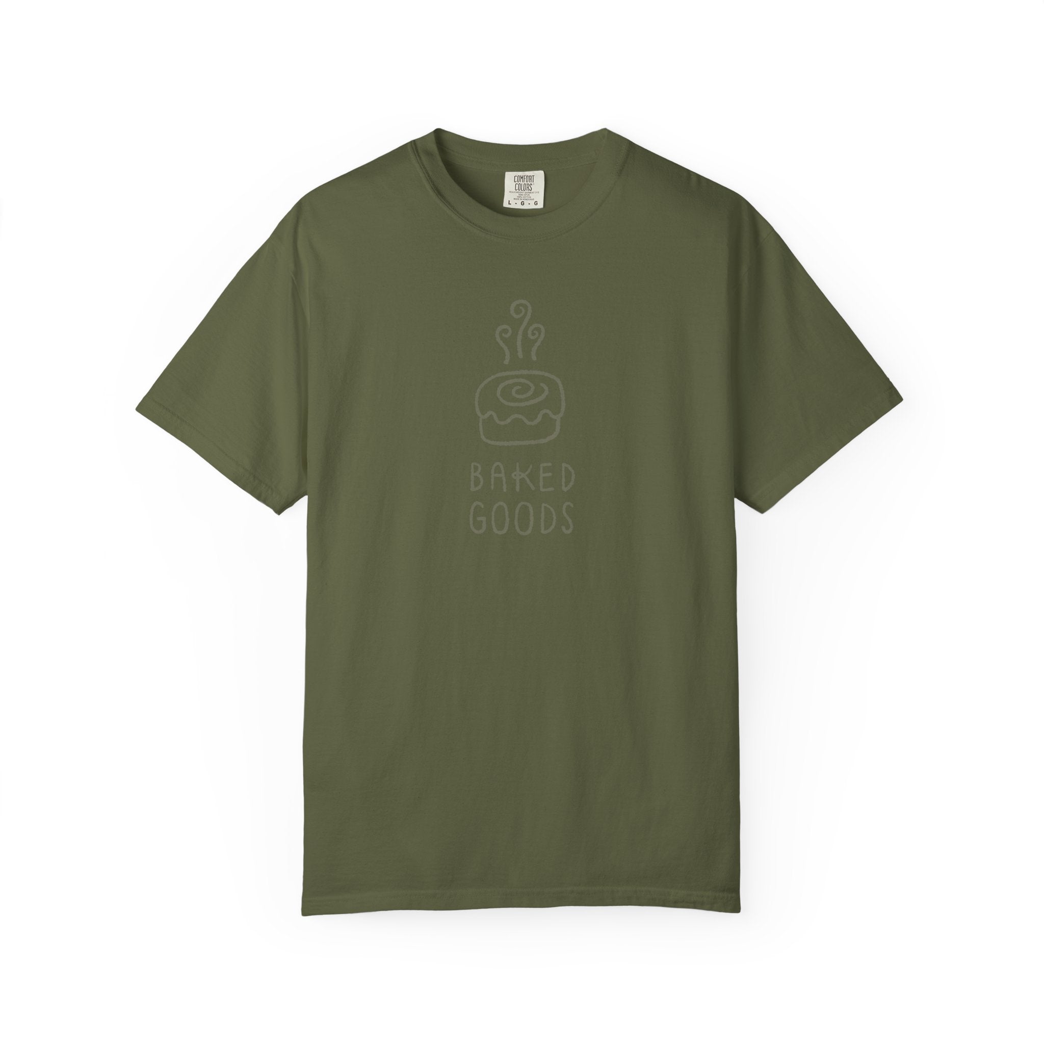 Baked Goods Illustration T-Shirt | Cinnamon Roll Graphic Tee