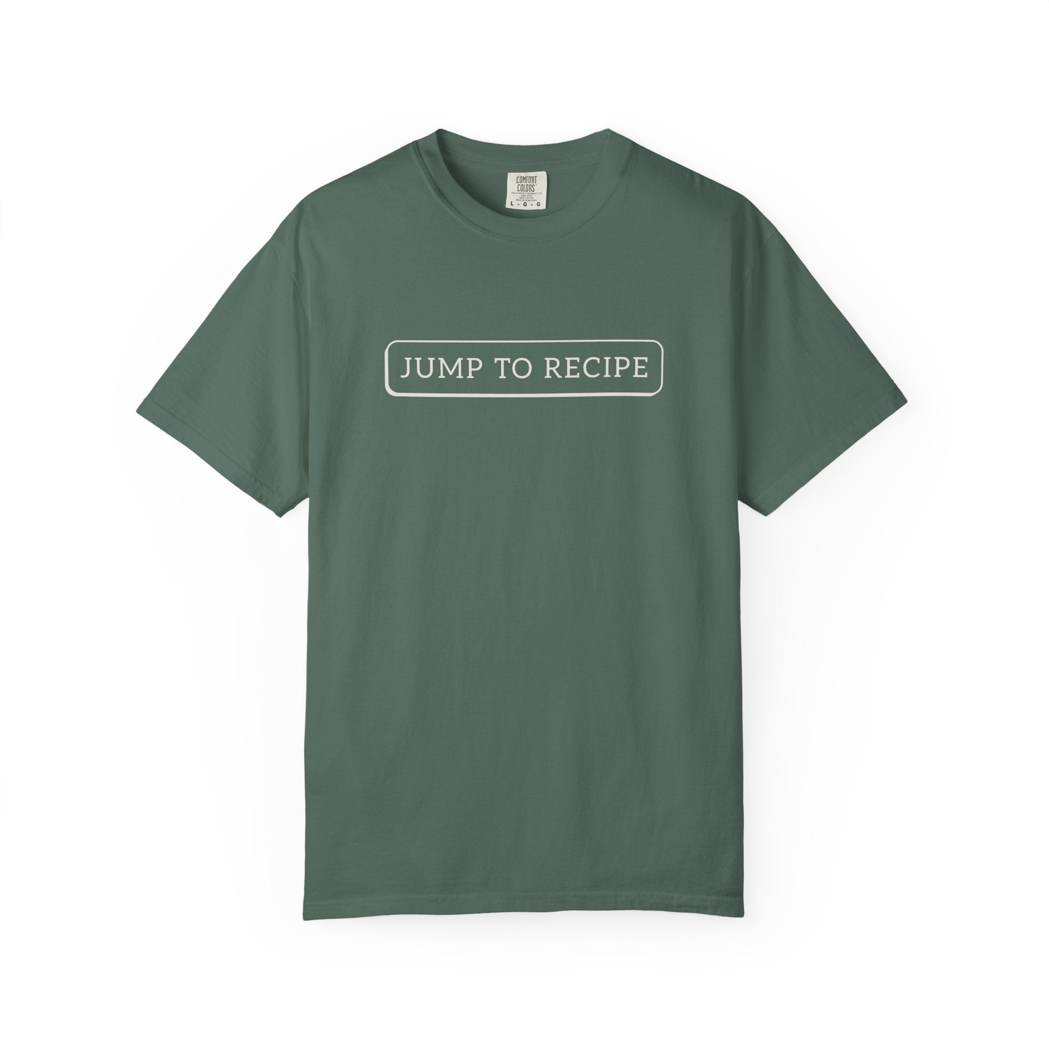 Jump to Recipe T-shirt | Baker, Internet Recipe Humor, SEO Joke