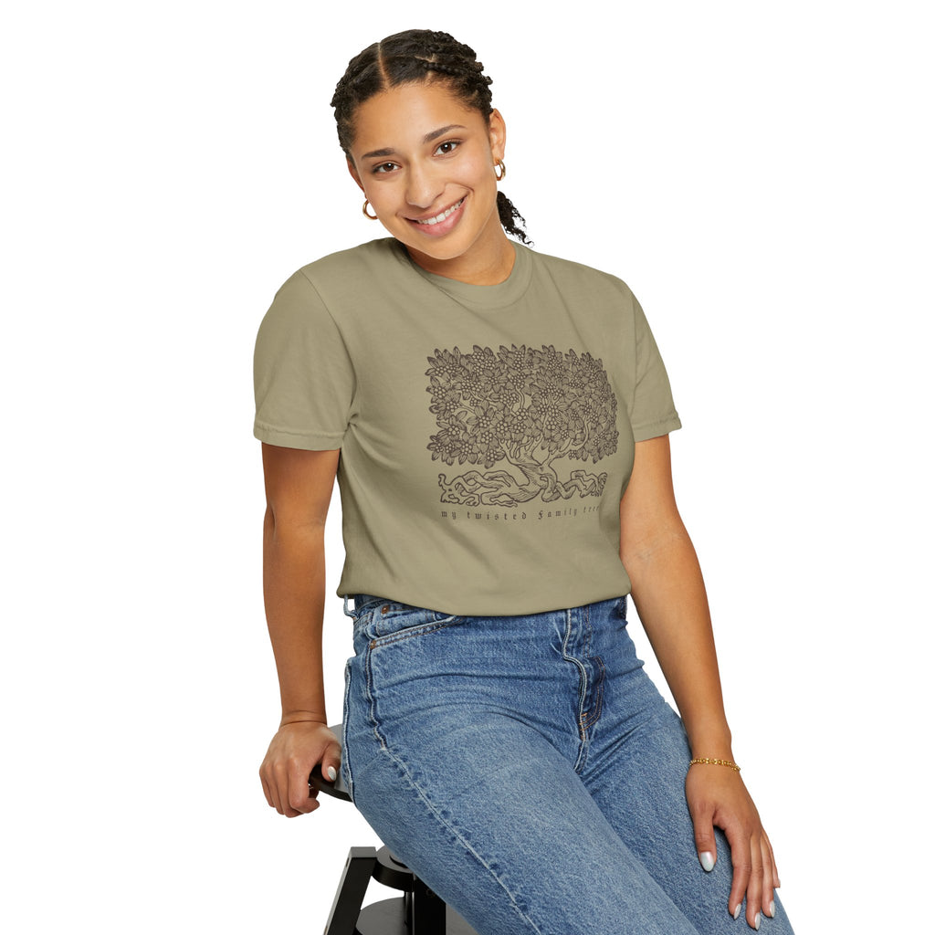 My Twisted Family Tree T-shirt | Genealogy Illustration