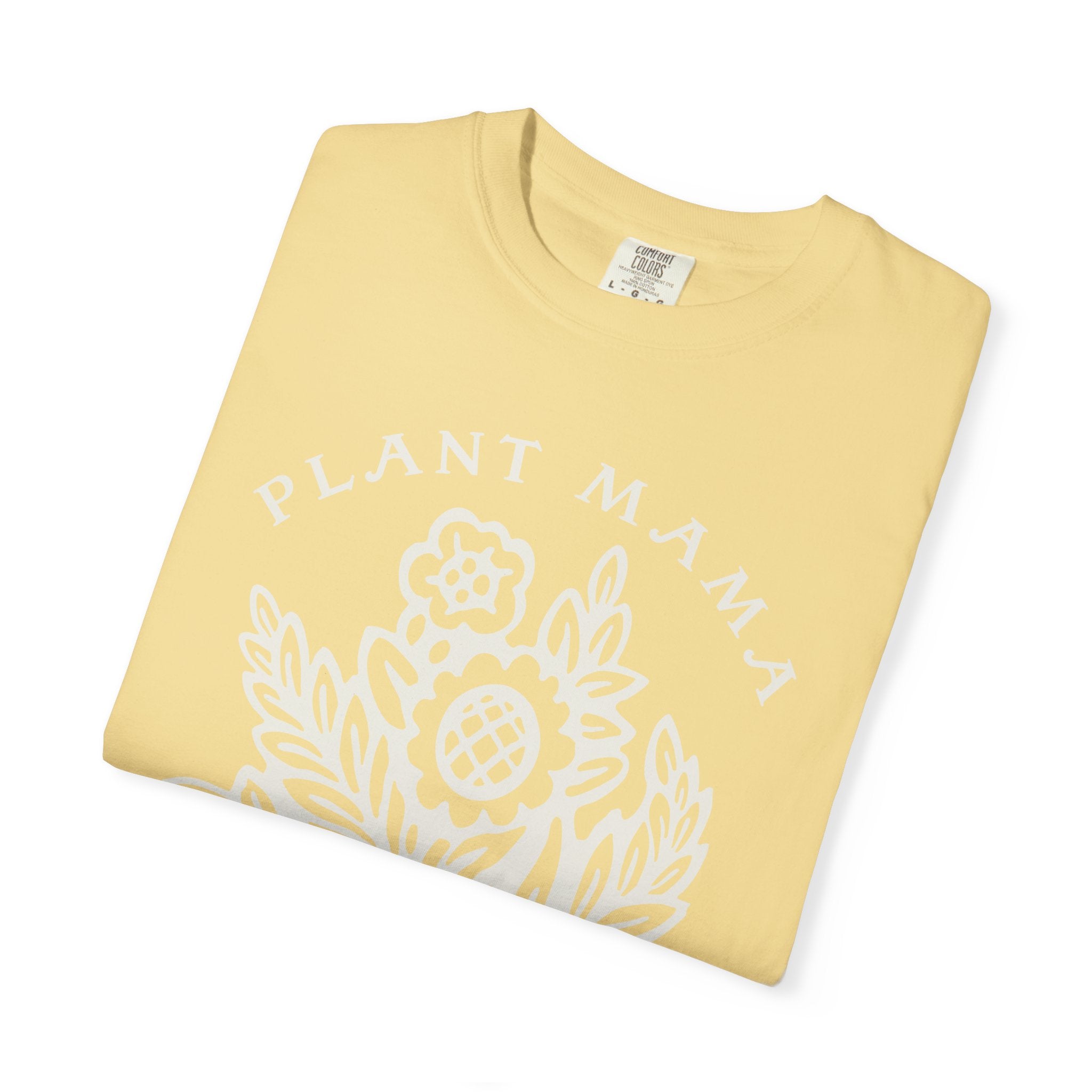 Plant Mama floral illustration T-Shirt | botanical mother design