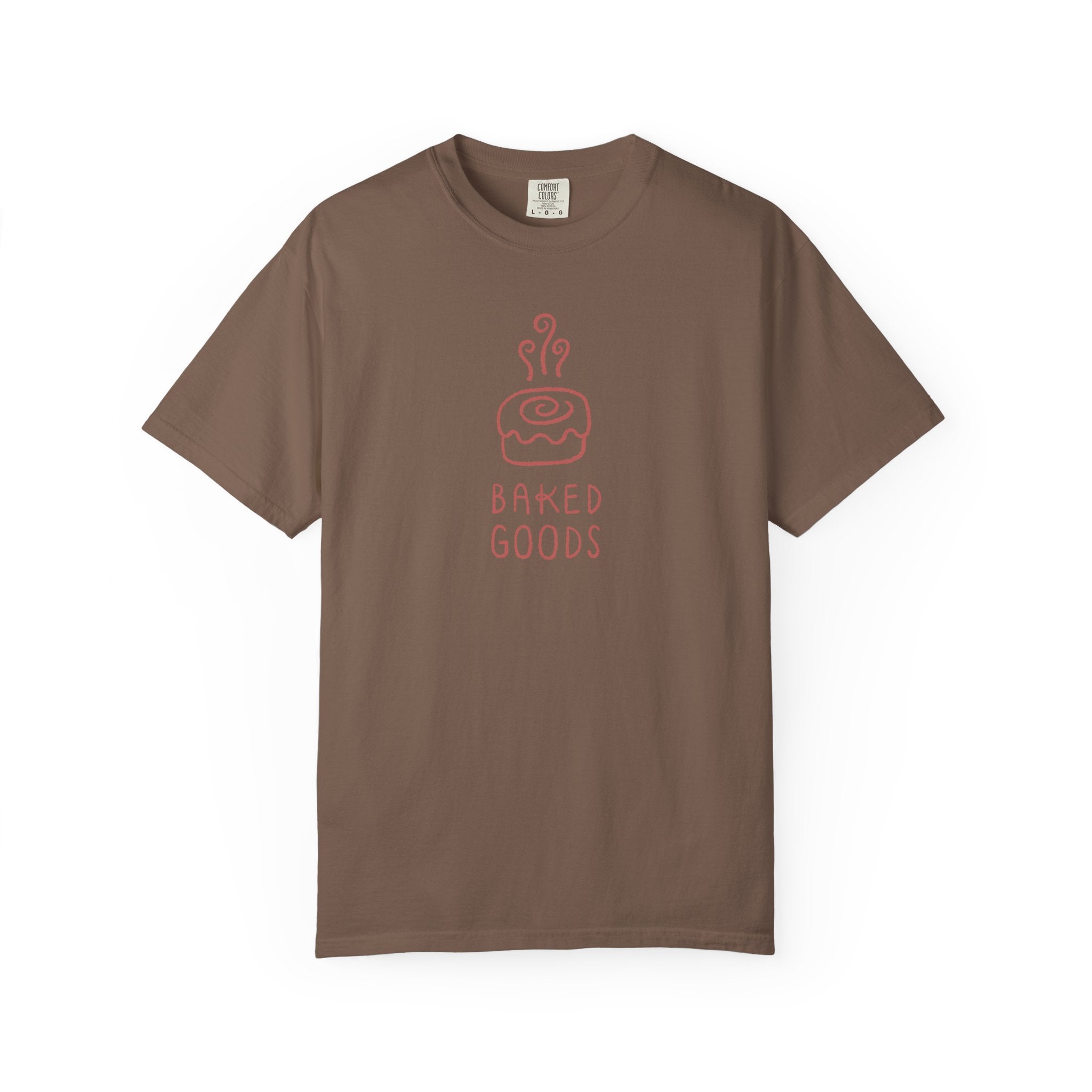 Baked Goods Illustration T-Shirt | Cinnamon Roll Graphic Tee