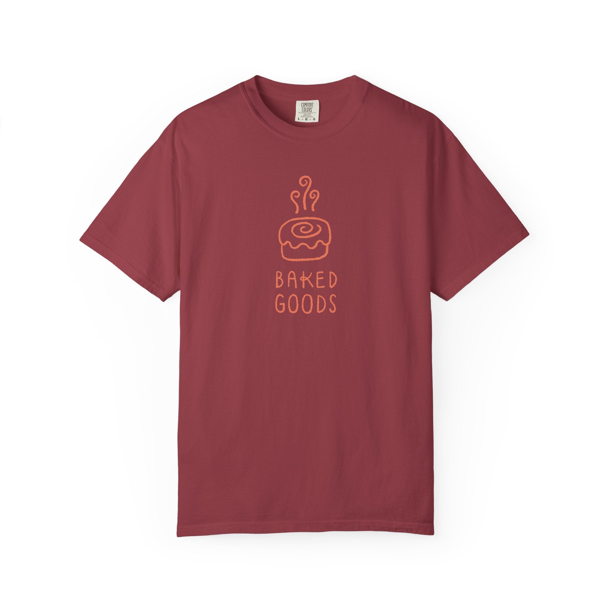 Baked Goods Illustration T-Shirt | Cinnamon Roll Graphic Tee