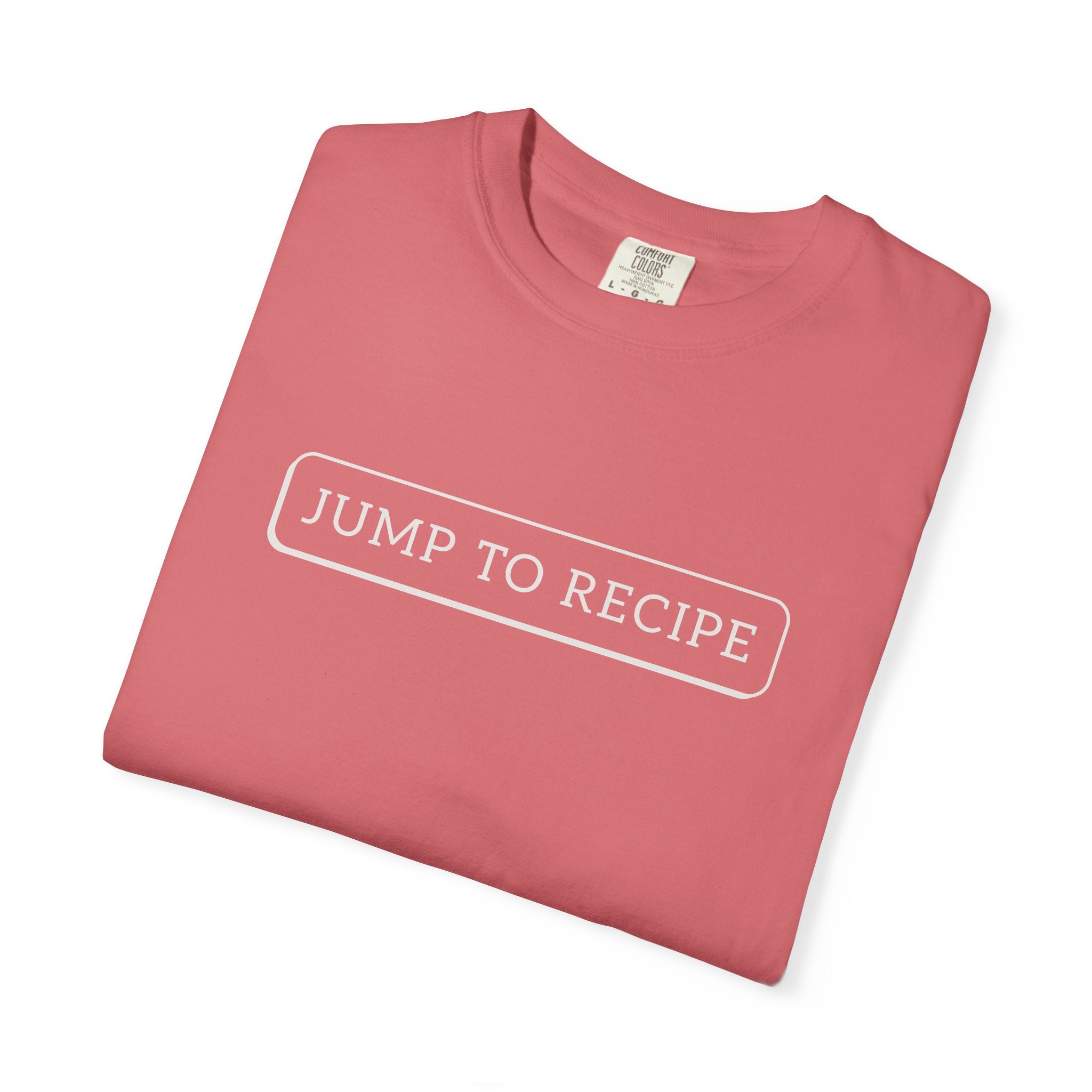 Jump to Recipe T-shirt | Baker, Internet Recipe Humor, SEO Joke