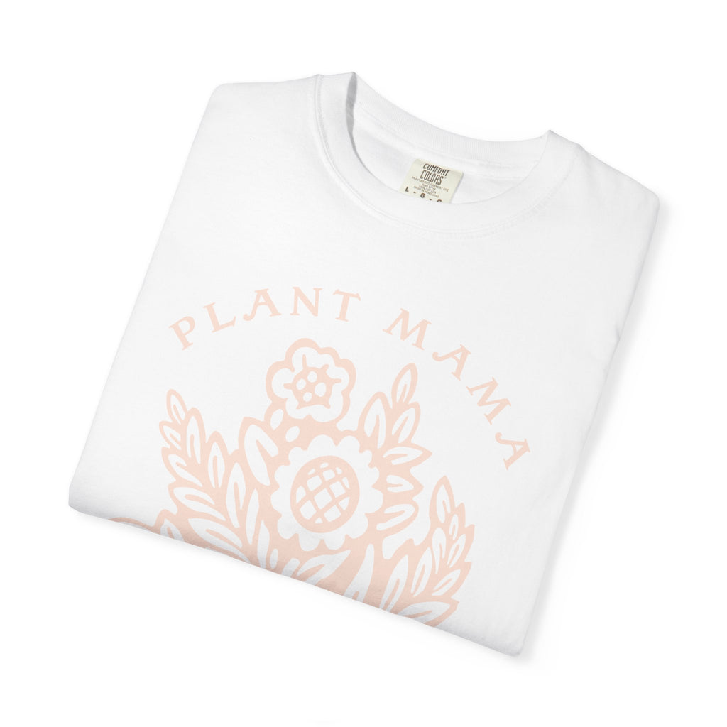 Plant Mama floral illustration T-Shirt | botanical mother design