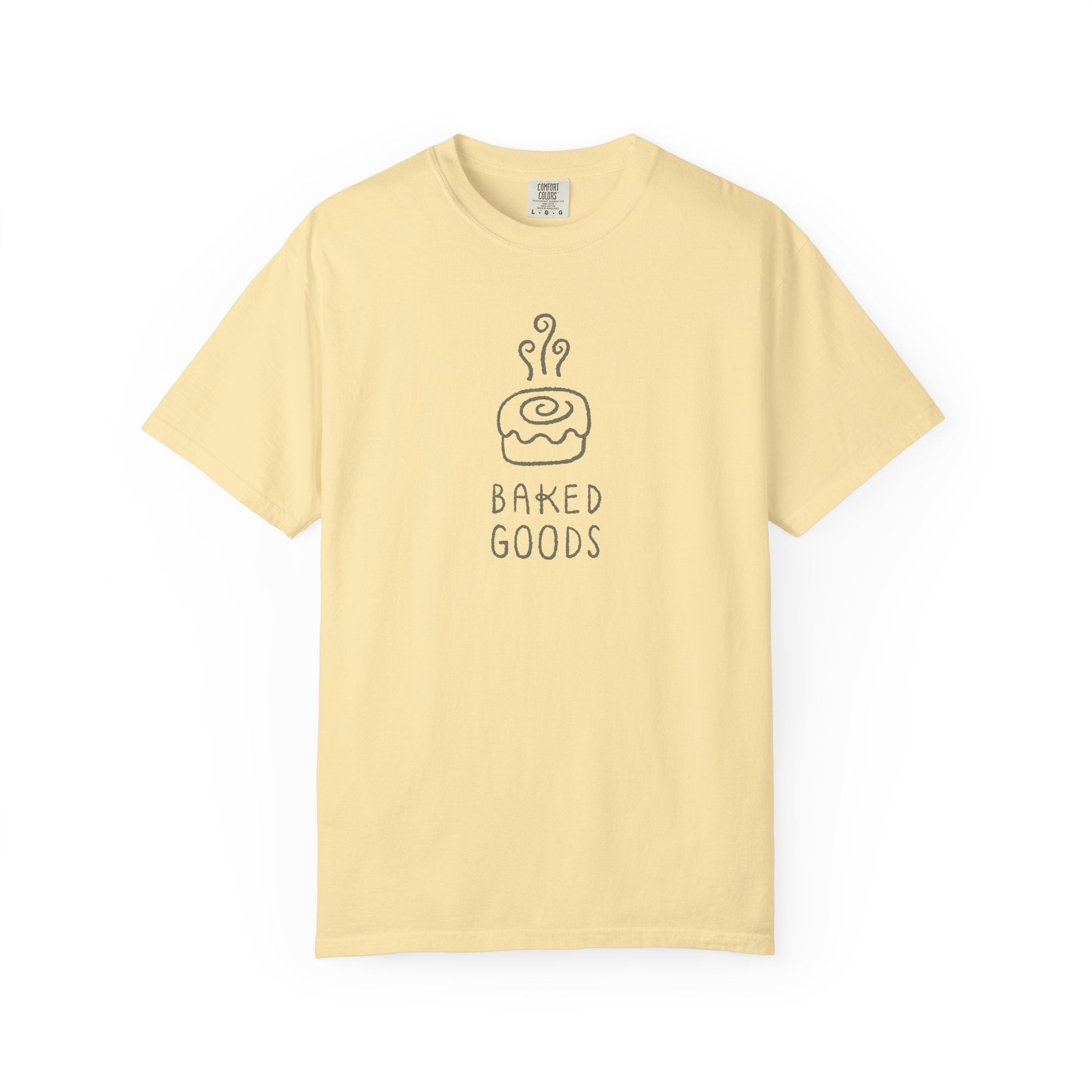 Baked Goods Illustration T-Shirt | Cinnamon Roll Graphic Tee
